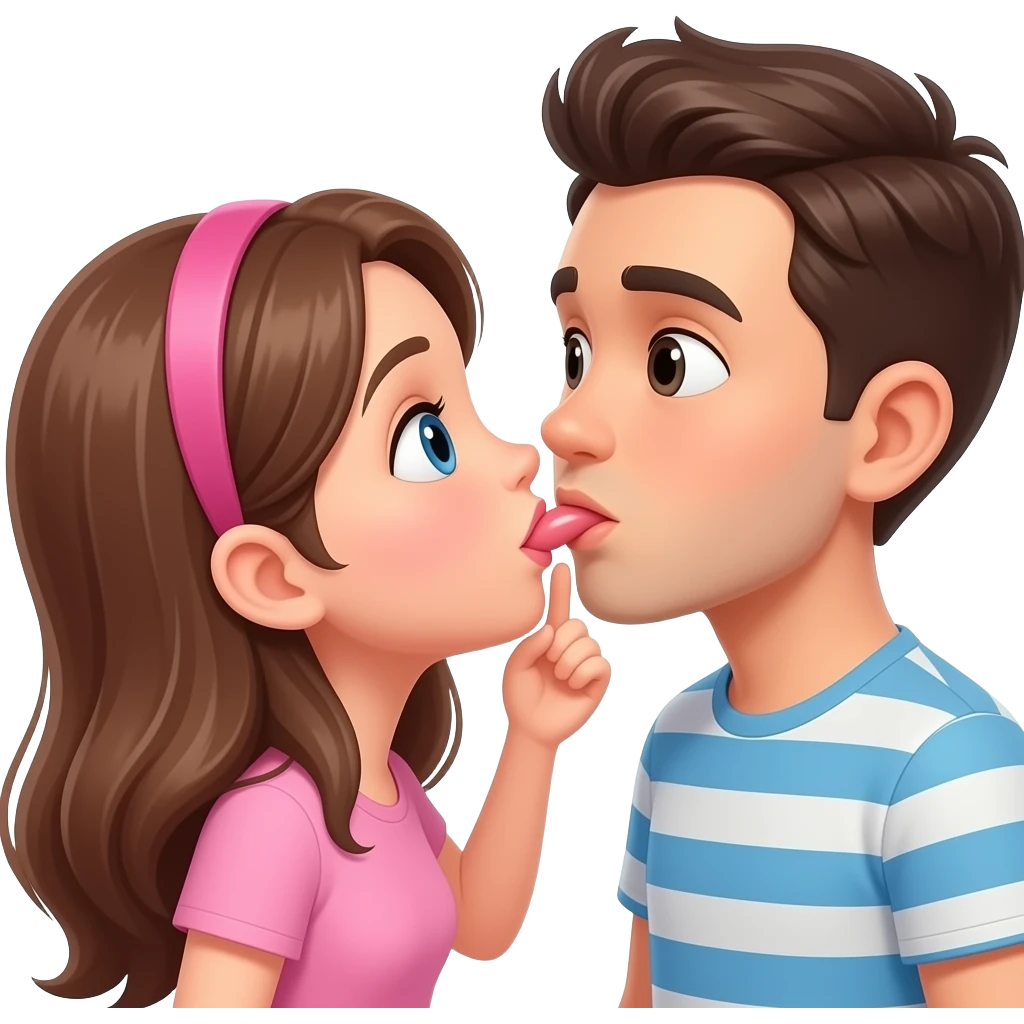 Girl sucking a boy dick emoji