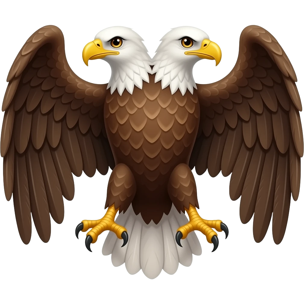 Double-headed eagle emoji