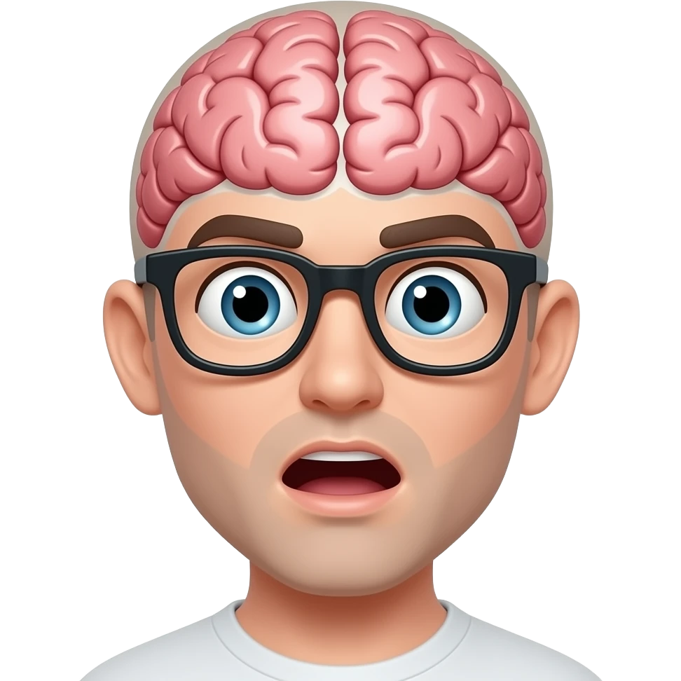 👓😮🧠 emoji