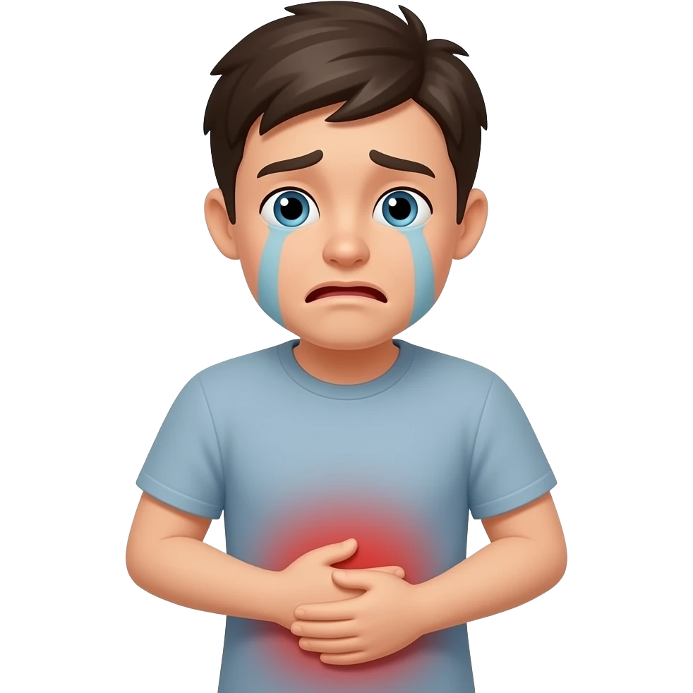 tummy ache emoji