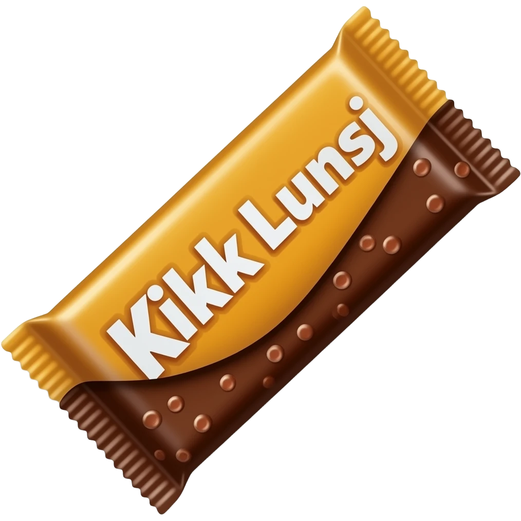 KvikkLunsj-sjokolade-bar emoji