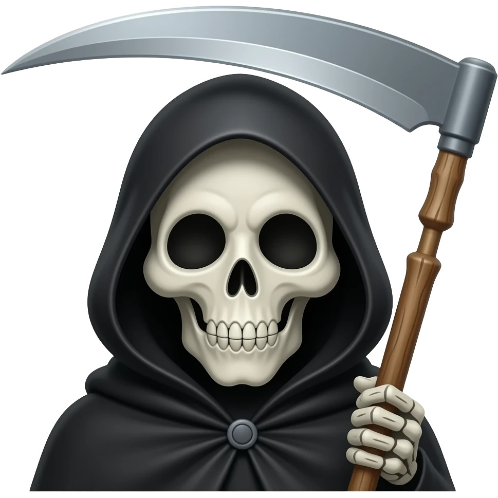 Grim reaper emoji