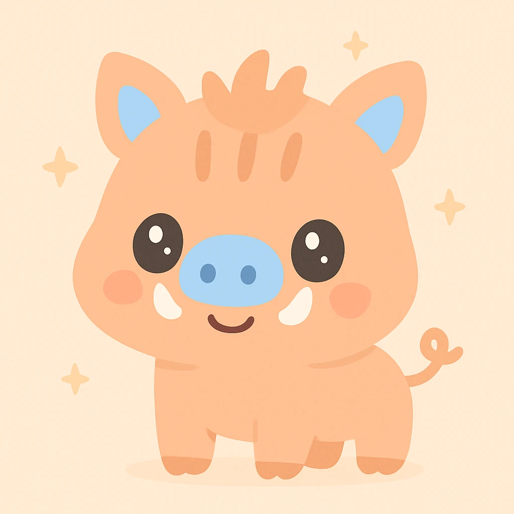Wild boar emoji