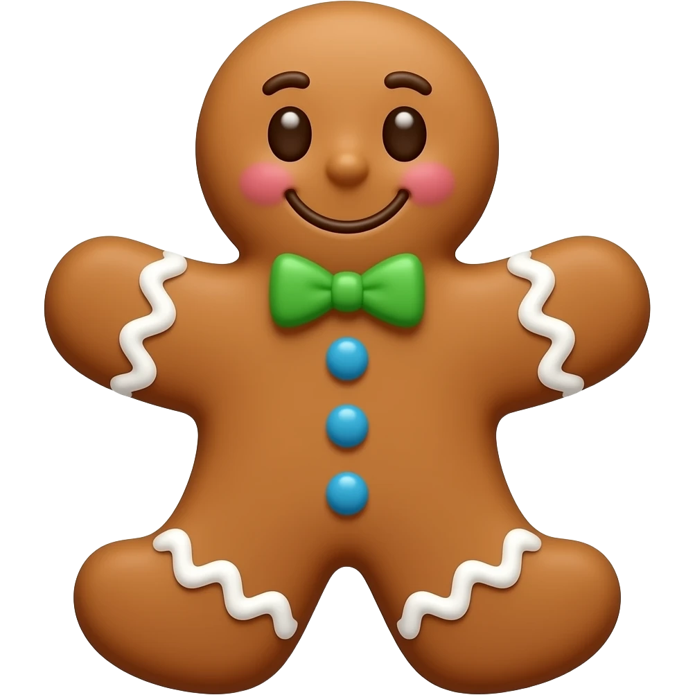 Ginger bread emoji