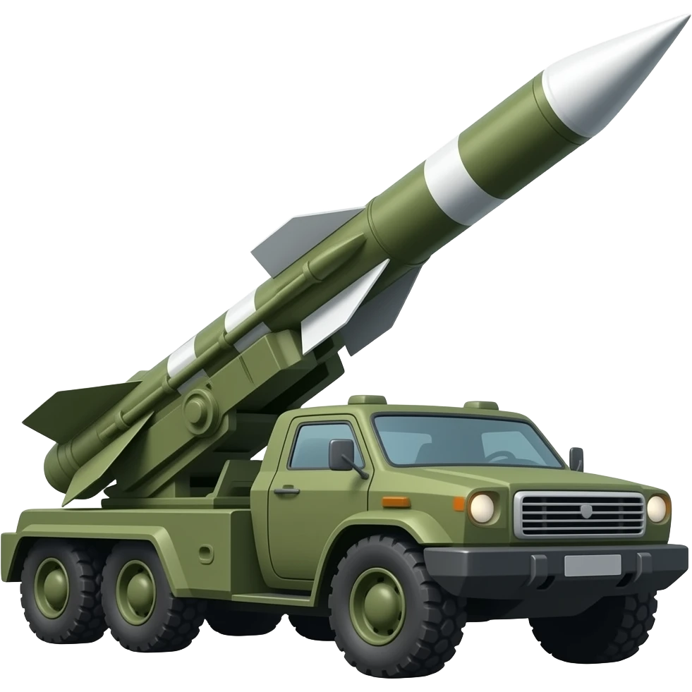 Katyusha missile launcher emoji