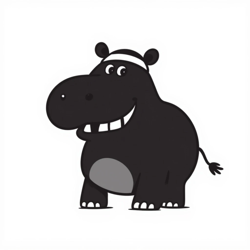 Hippopotamus emoji