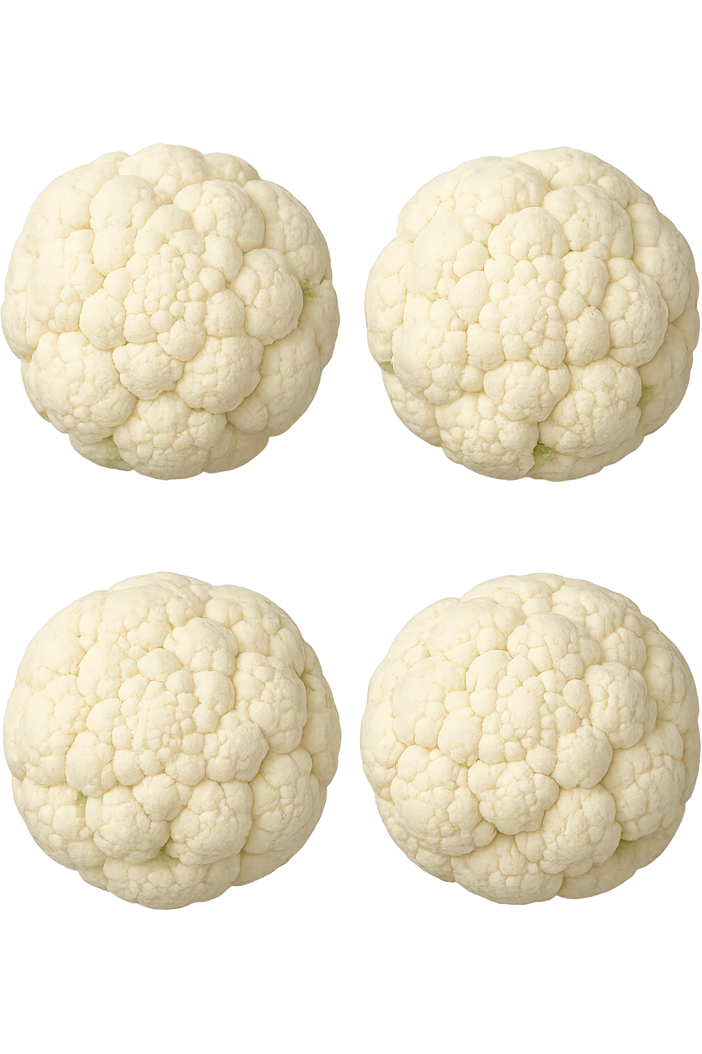 cavolfiore bianco visti dall'alto iperrealistiche 4k emoji