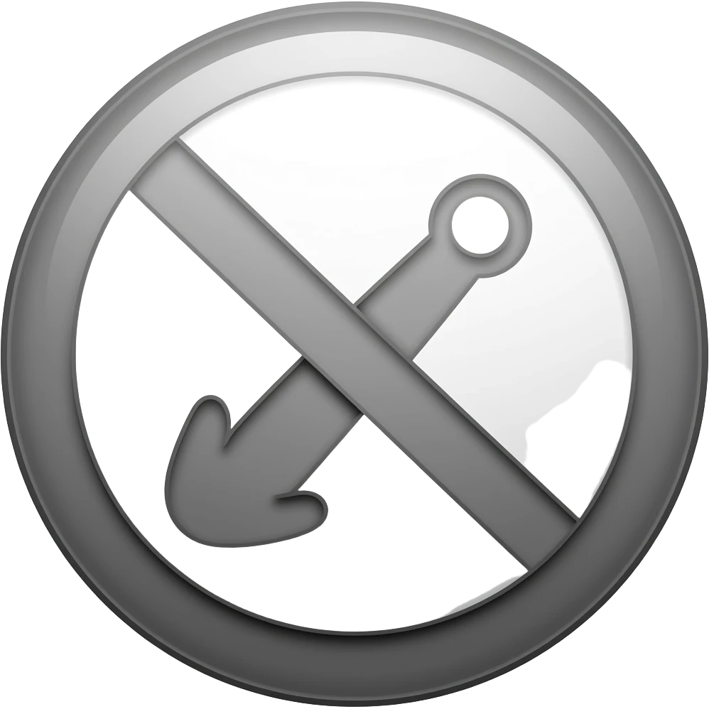 Erstelle ein Verbots Zeichen Emoji in komplett grau keine andere farbegrau emoji