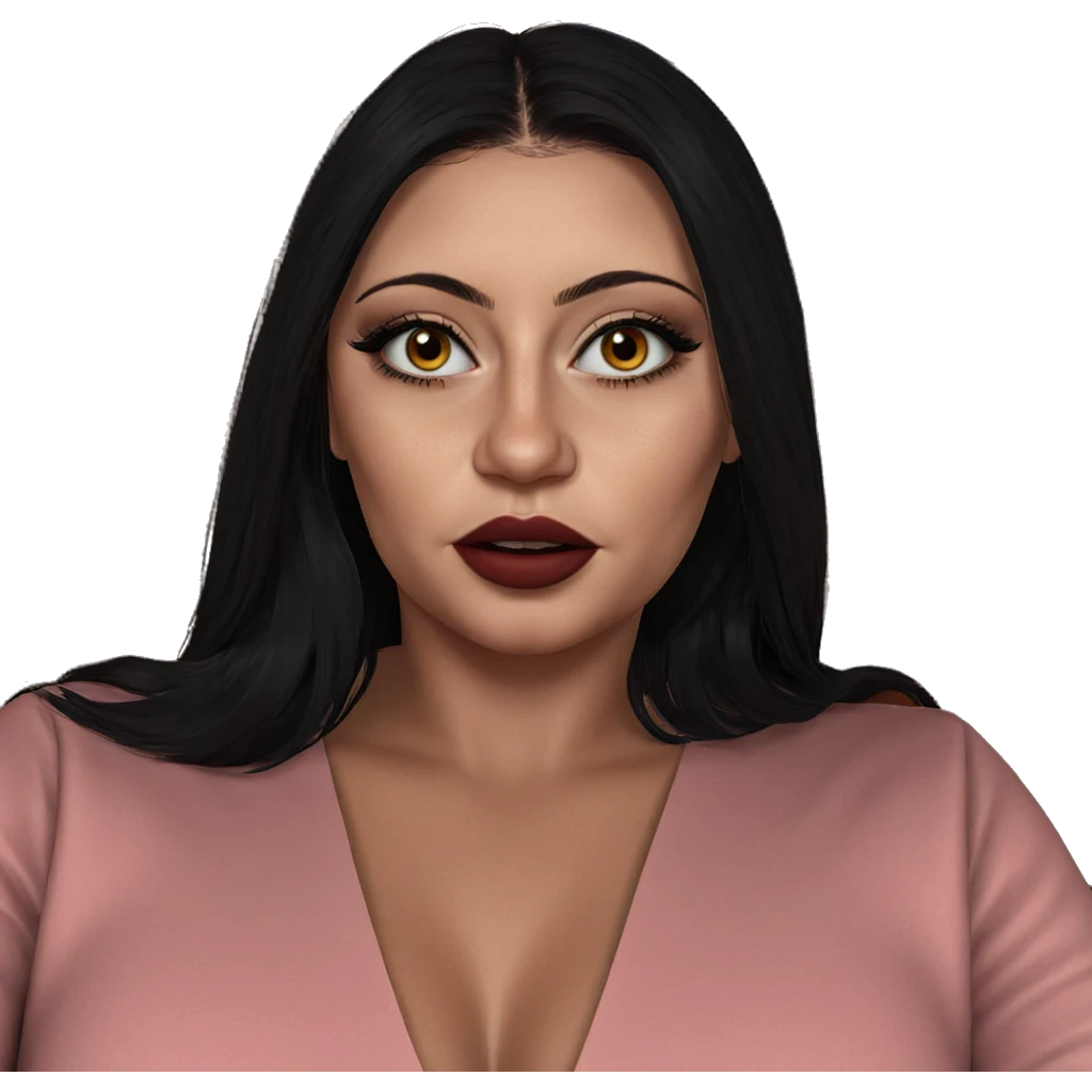 realistic portrait of a girl emoji