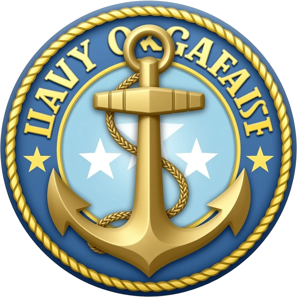 A us navy chief anchor emoji