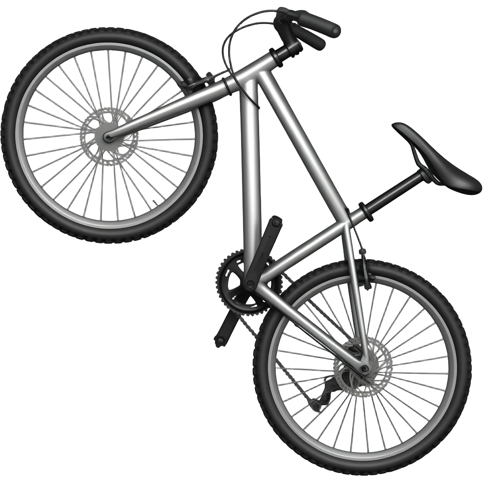 Make a bike do wheeling emoji