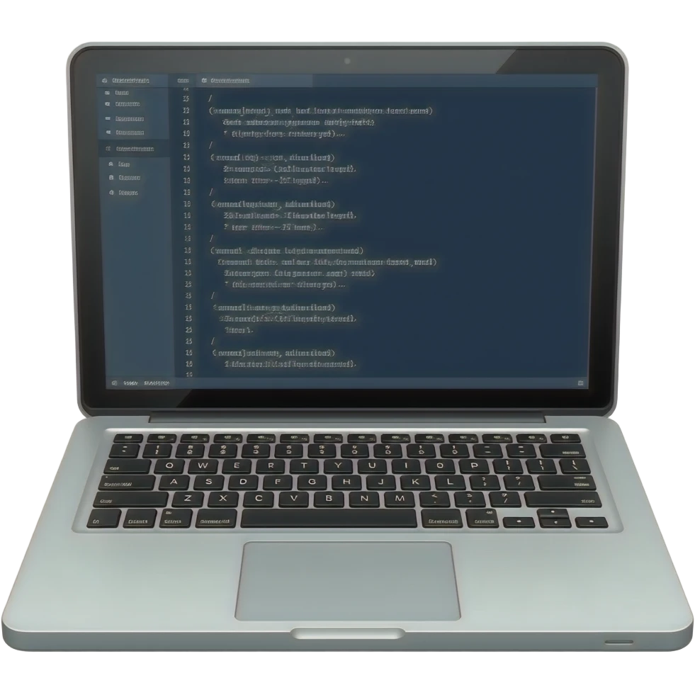 macbook pro coding emoji