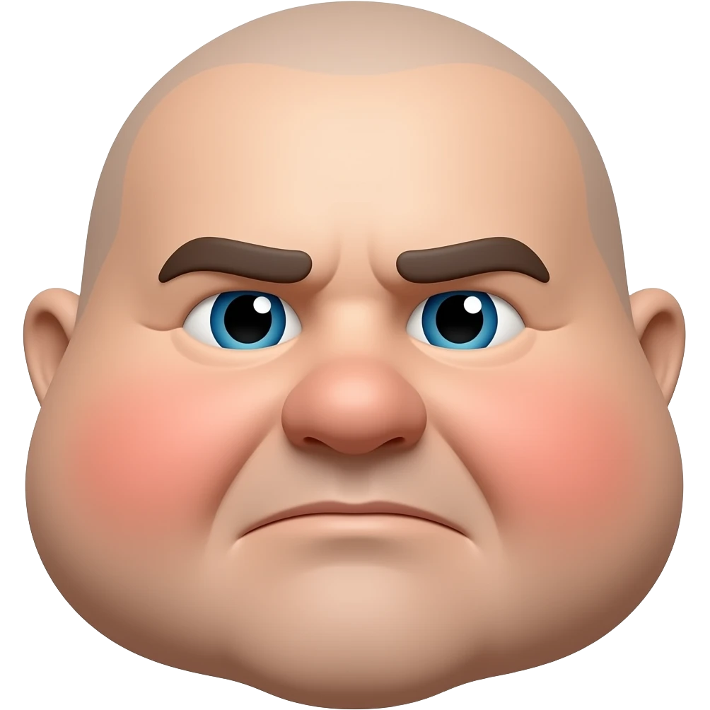 Emoji Flushed Bulge emoji