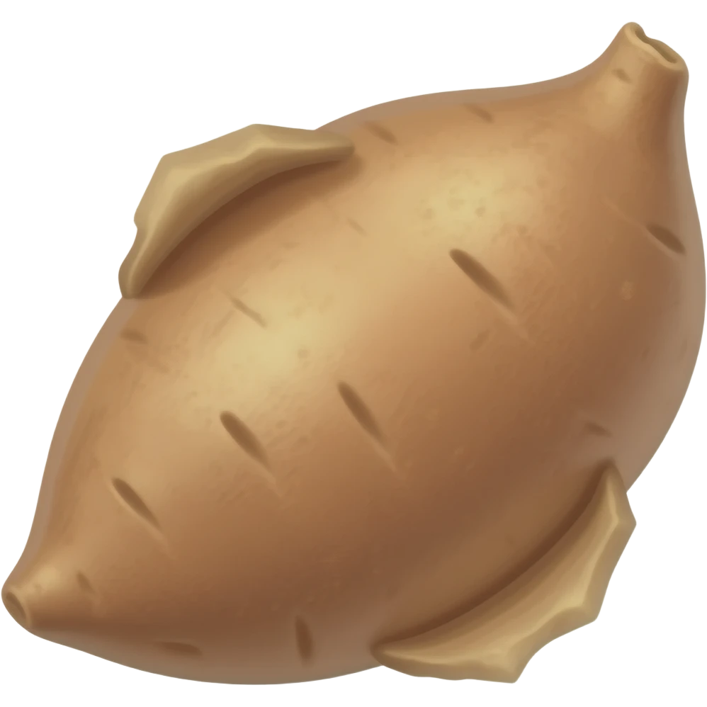 Sweet potato emoji