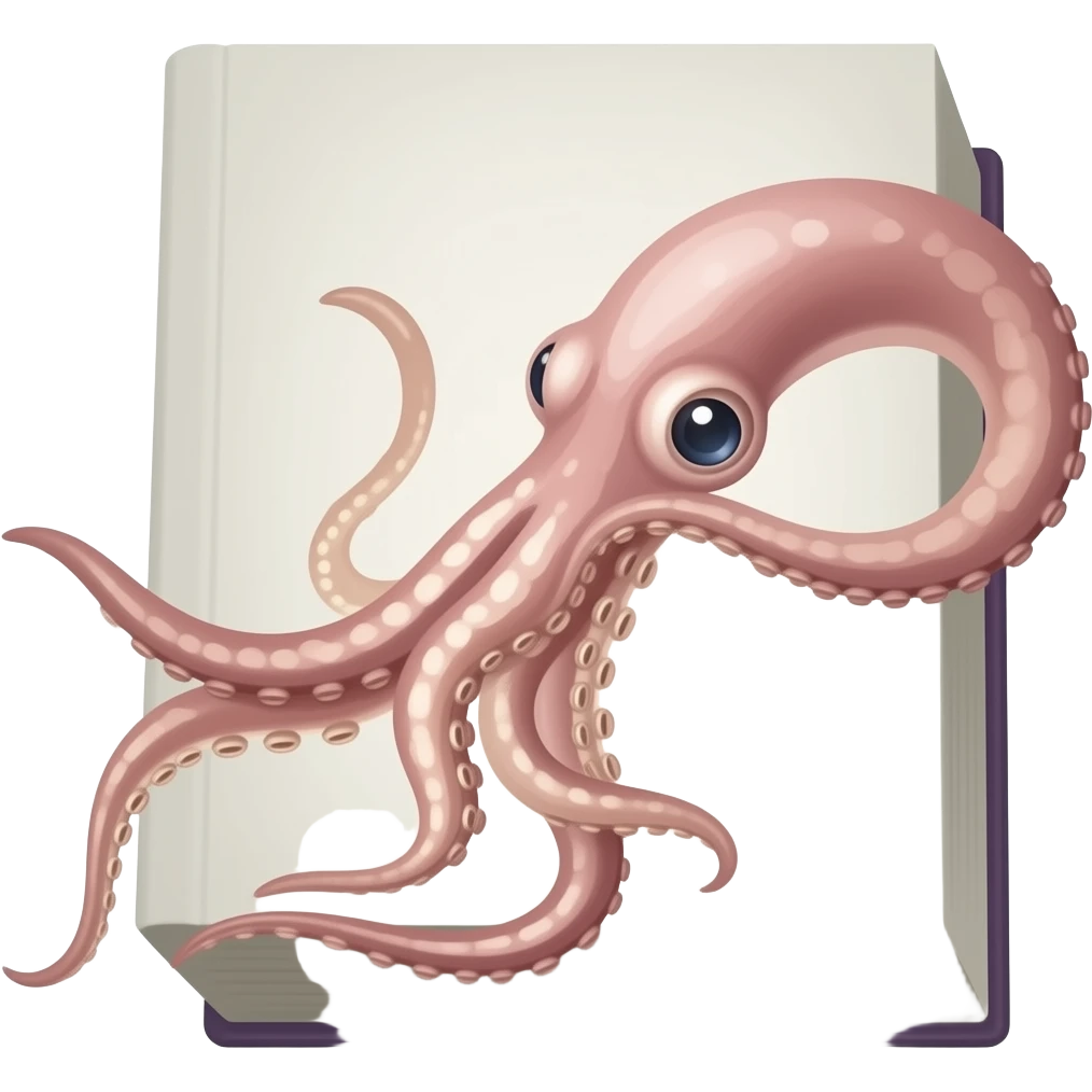 Book about squids emoji