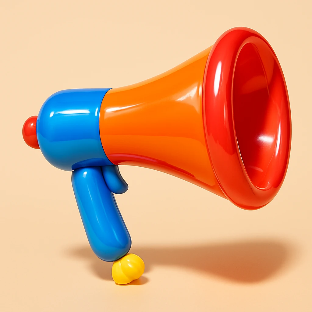 megaphone emoji