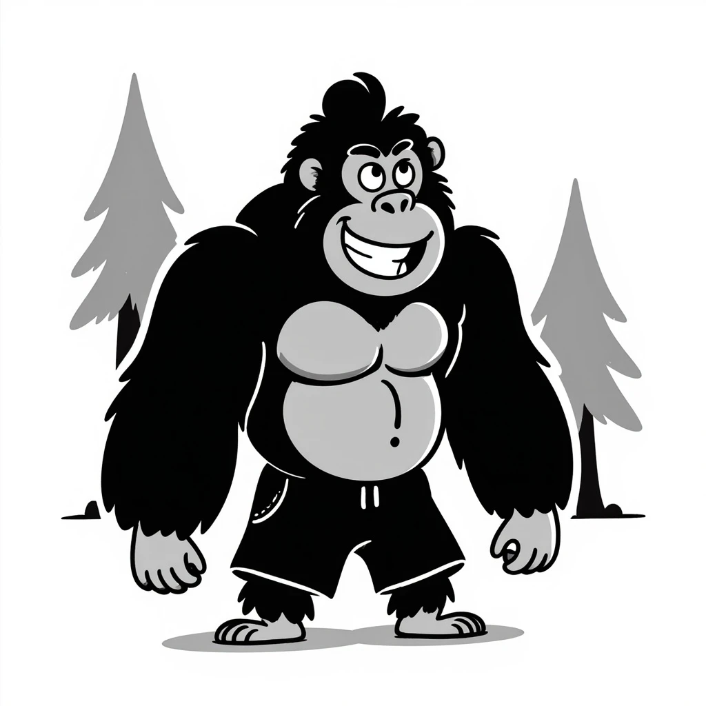 Gorilla emoji