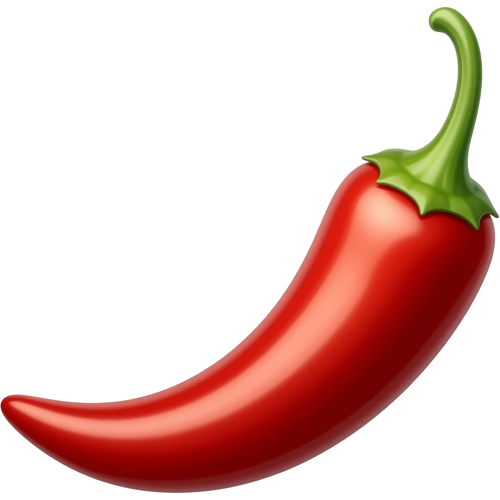 chilli emoji red emoji