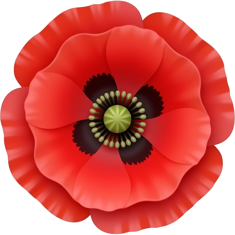 Poppy emoji