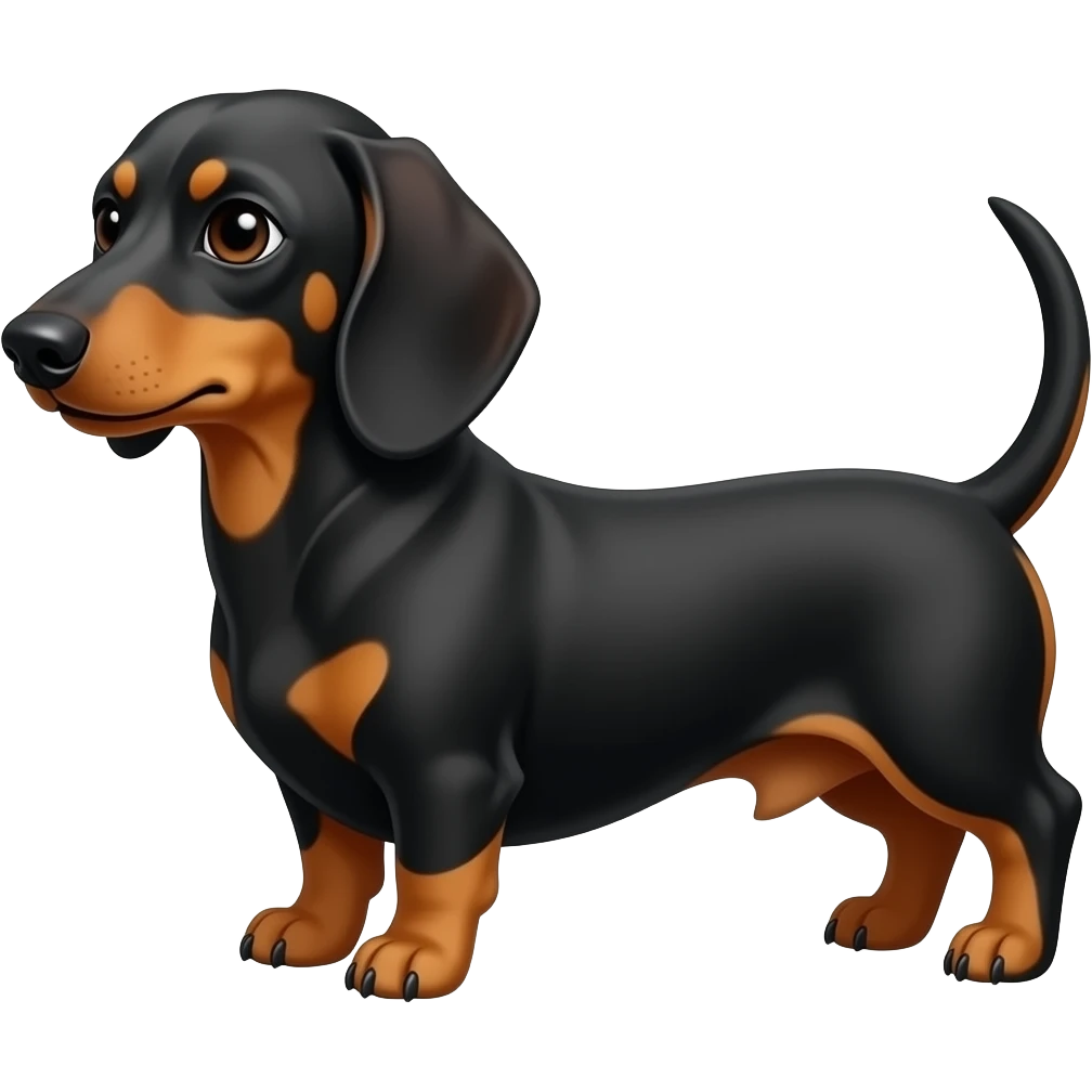 Perro salchicha emoji