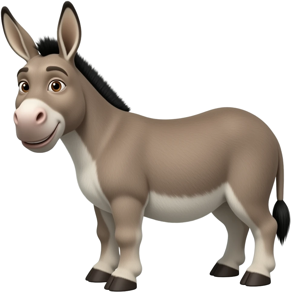 Shrek donkey emoji