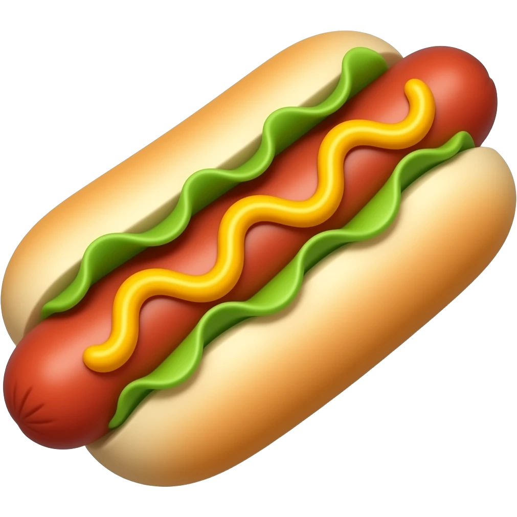 Hotdog donut emoji