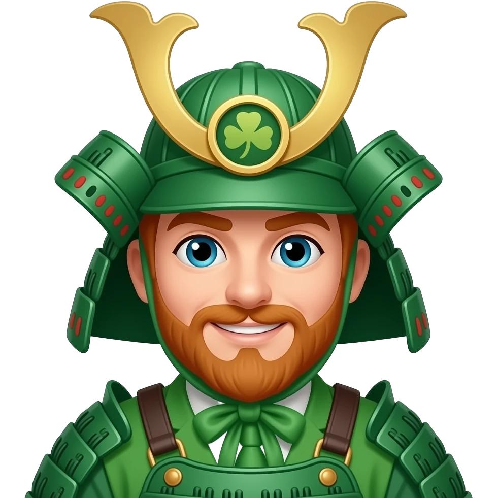 draw me a samurai leprechaun emoji
