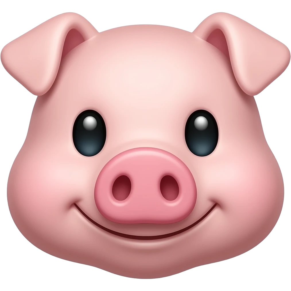 pig nose emoji