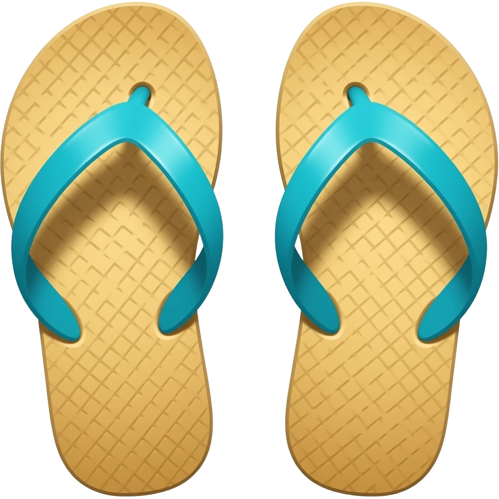 beach sandals emoji