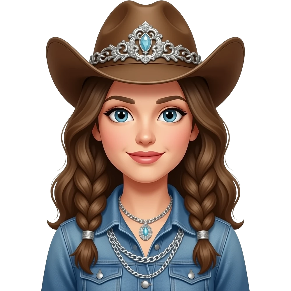 Western boots cowgirl with bling emoji