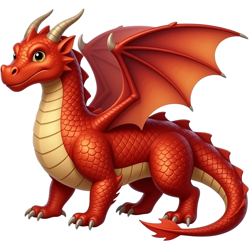 Dragón rojo emoji