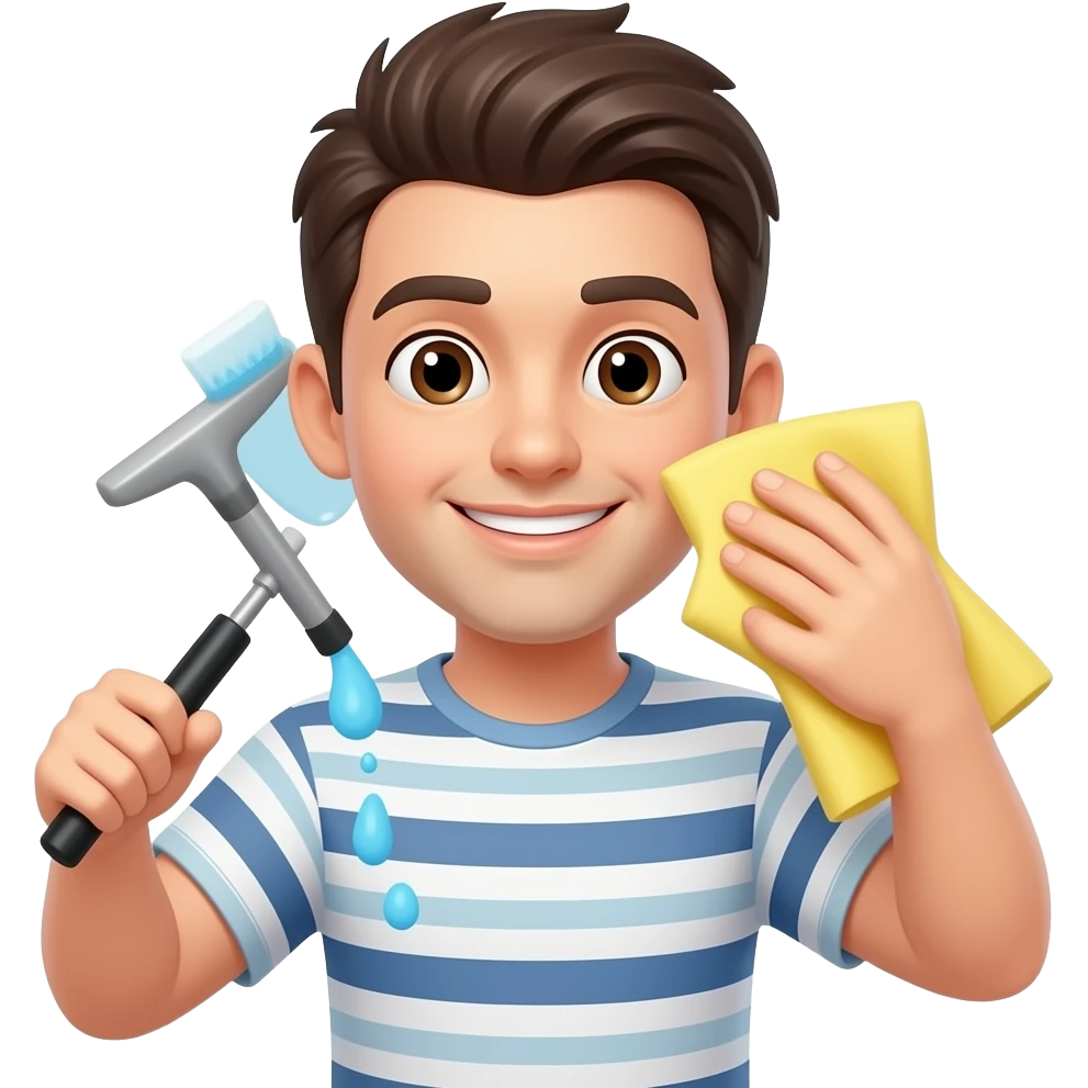 Cleaning emoji