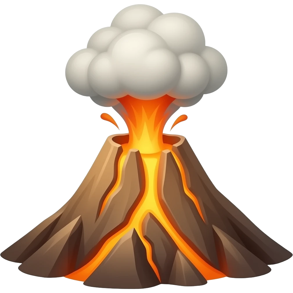 volcan emoji