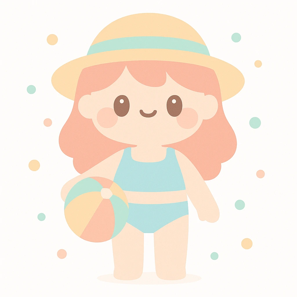 summer girl emoji