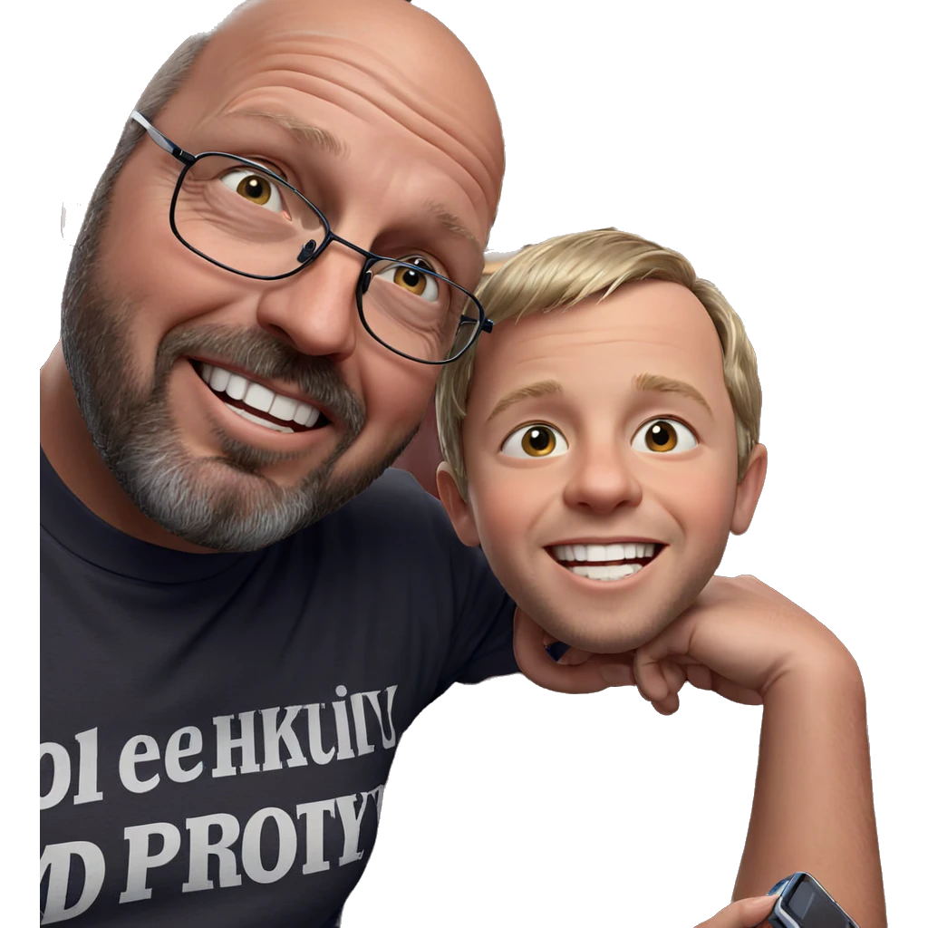 smiling boys indoors portrait emoji