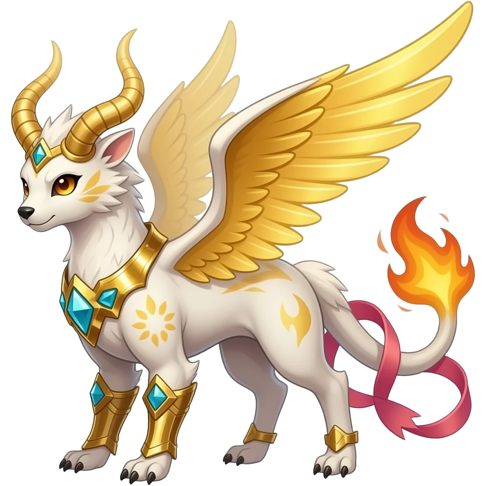 Shiny Horned Helioptile-Salandit-Sylveon-AmauraFakémon-hybrid-creature (full body) emoji