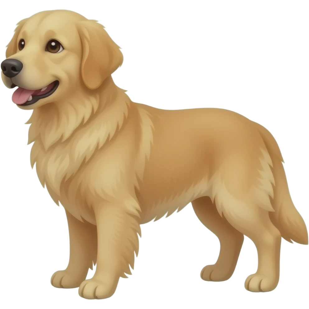Golden retriever emoji