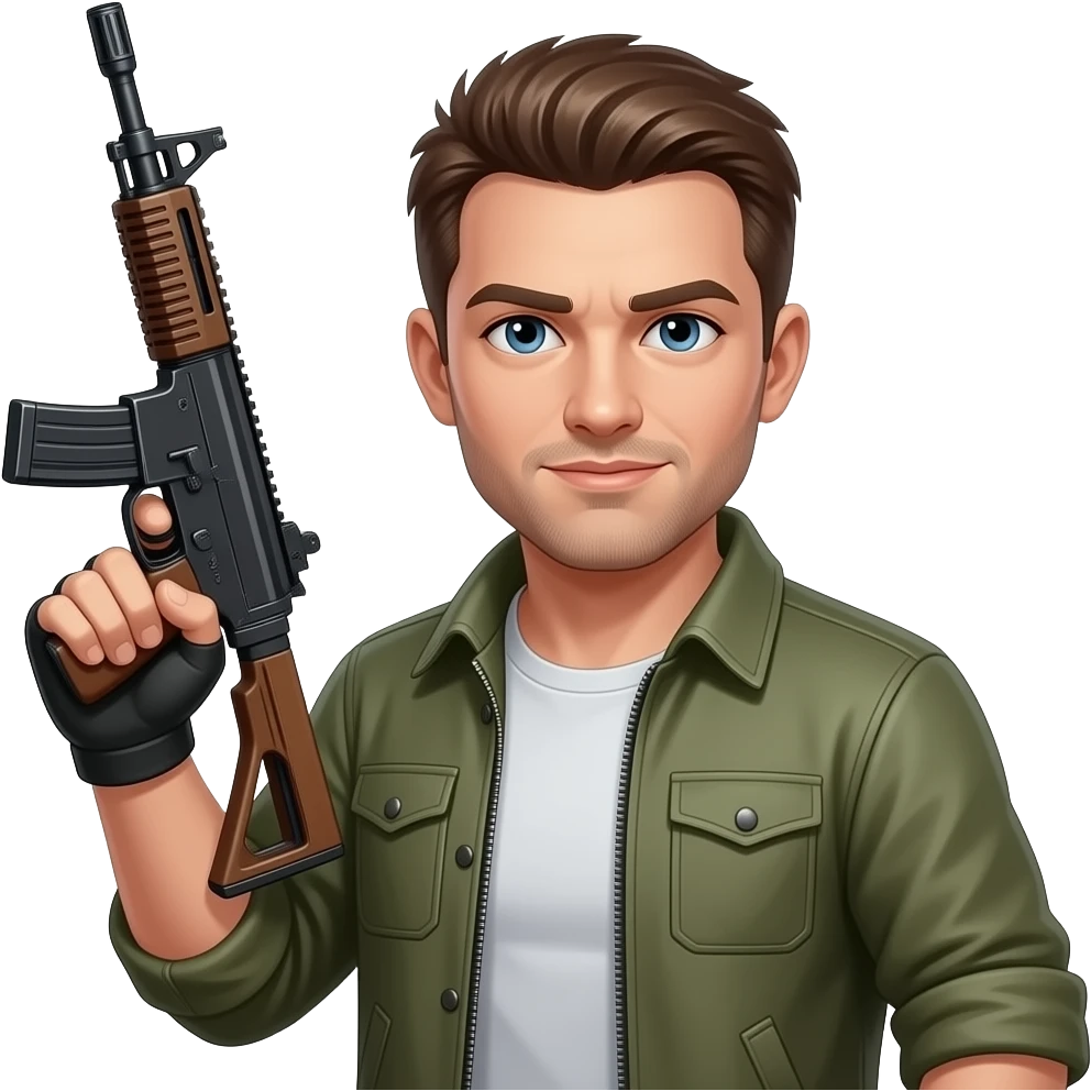 hunaman wepon emoji emoji