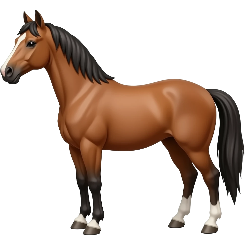 horse showing its cock emoji