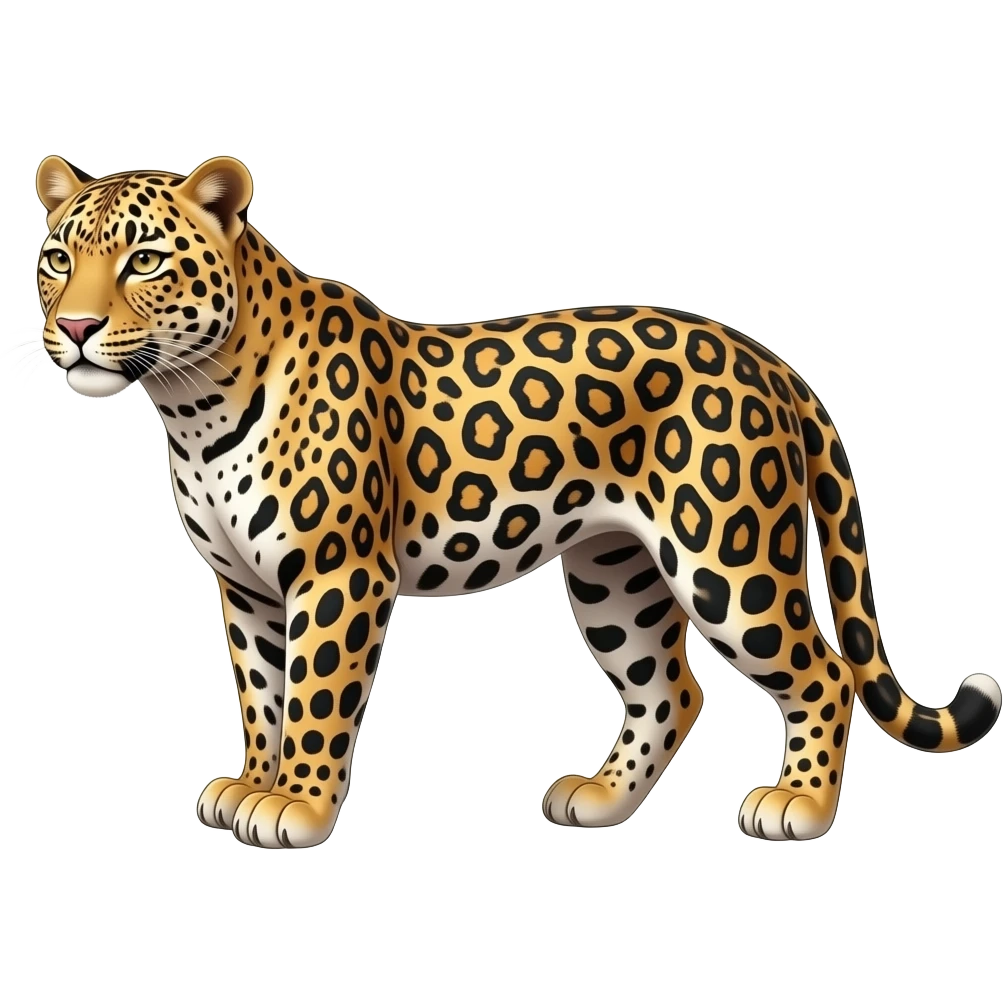 I want a glamour panther from the side emoji emoji