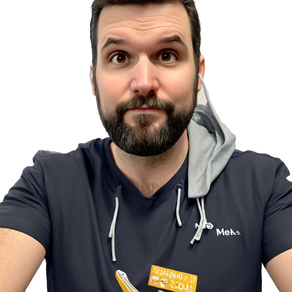 bearded male meme portrait emoji