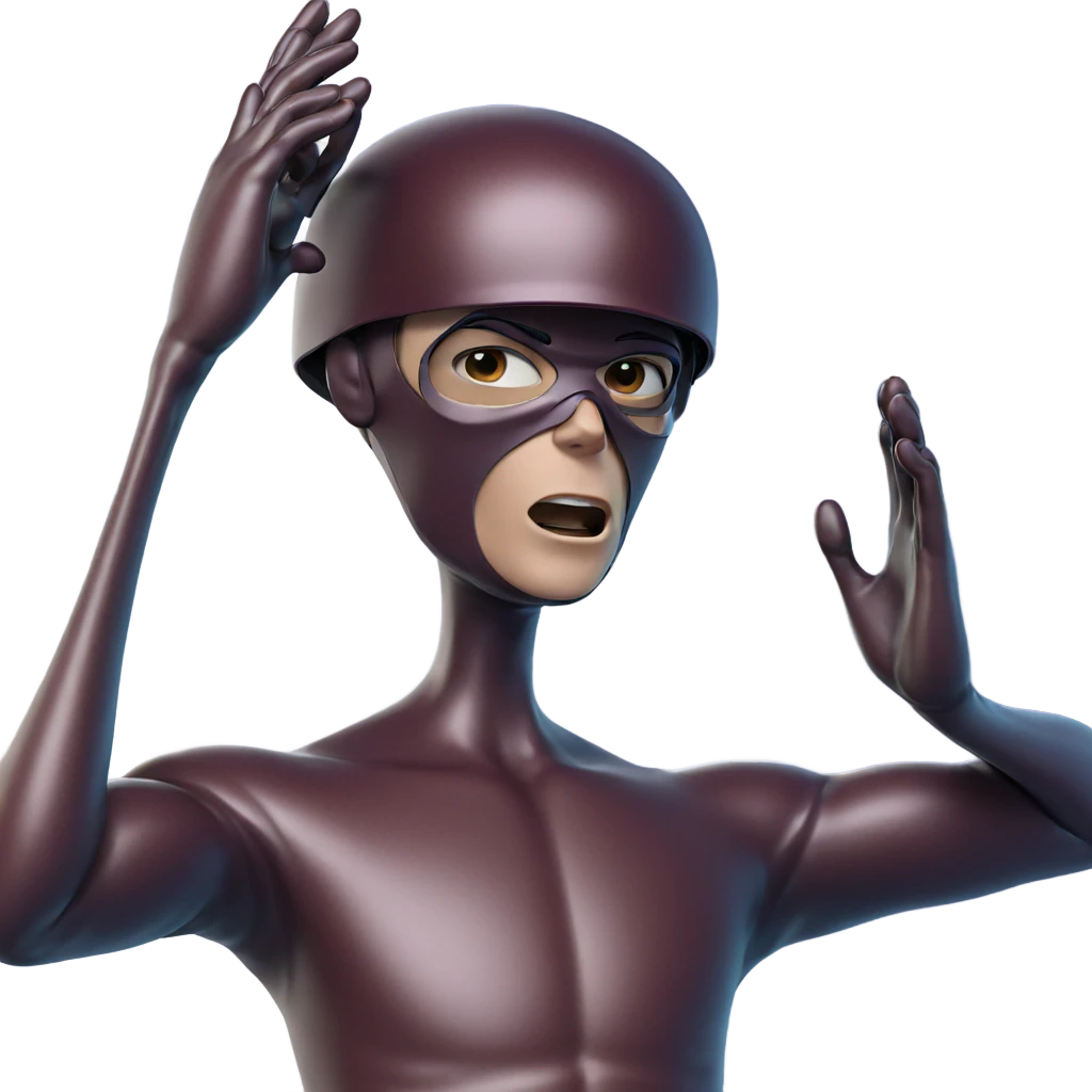 boy in helmet portrait emoji