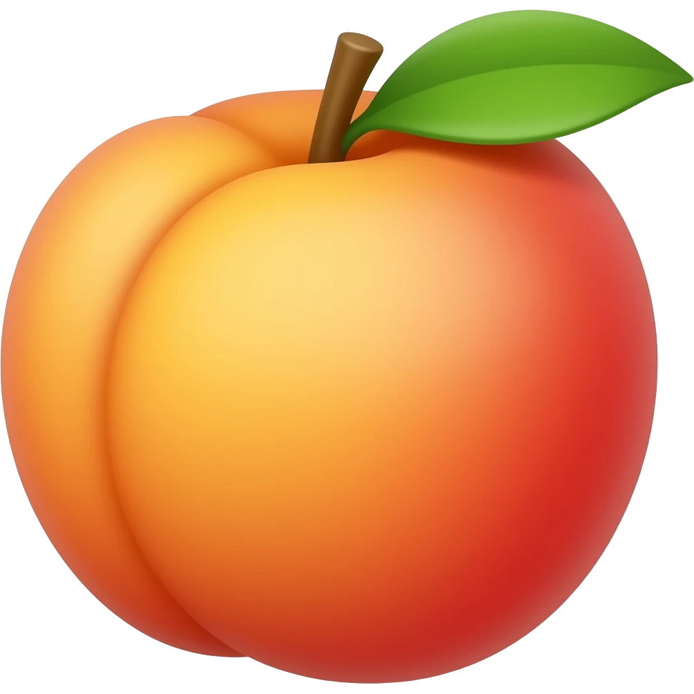 peach emoji