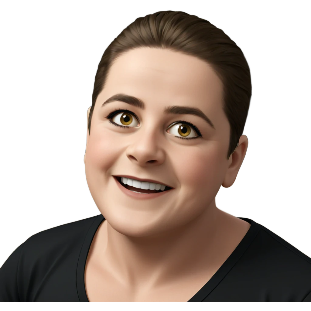 smiling boy in black shirt emoji