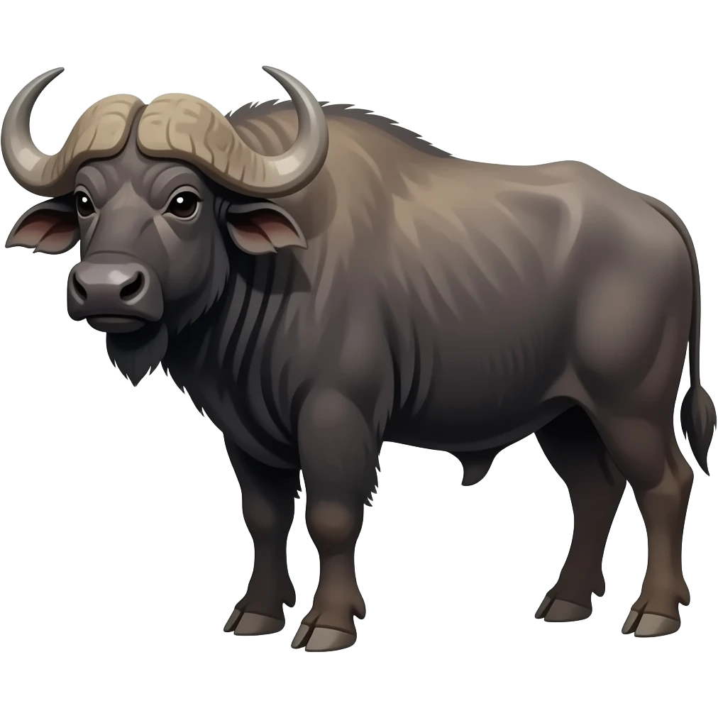 Wild water buffalo emoji