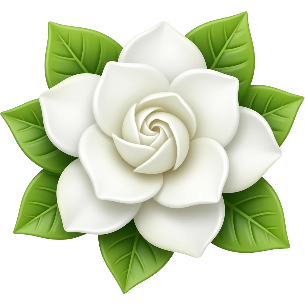 gardenia emoji