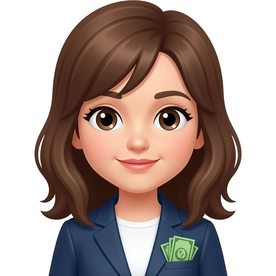 A girl who has no cash emoji