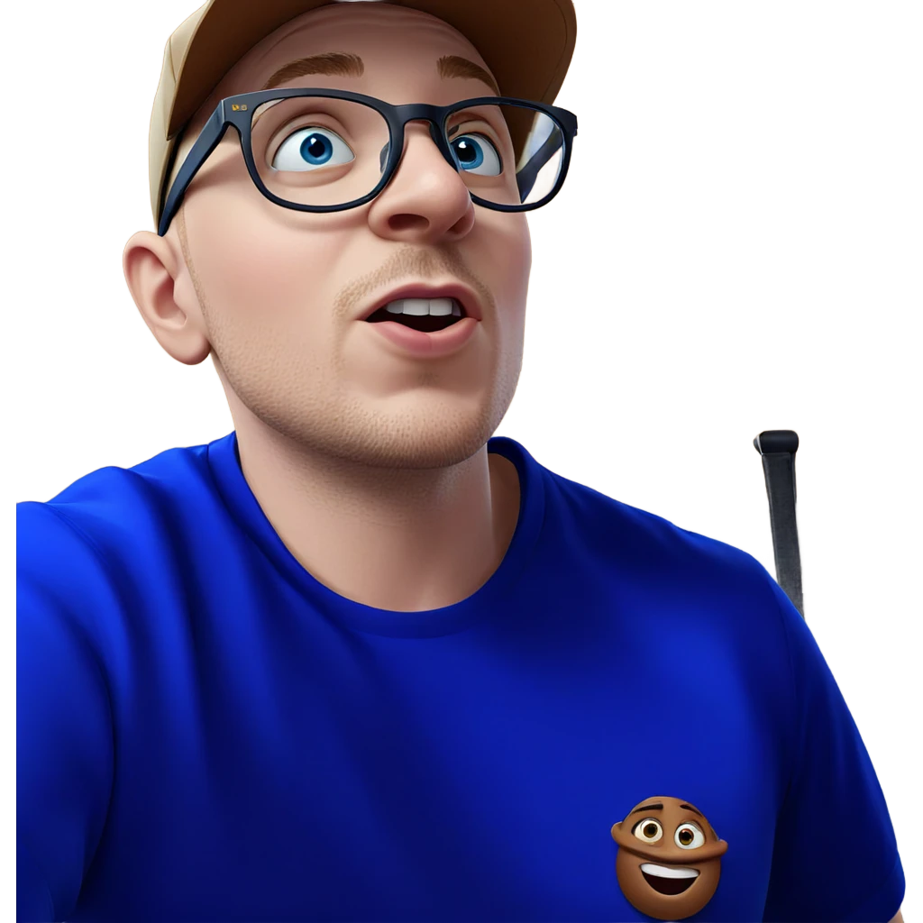 blue-eyed boy in hat emoji
