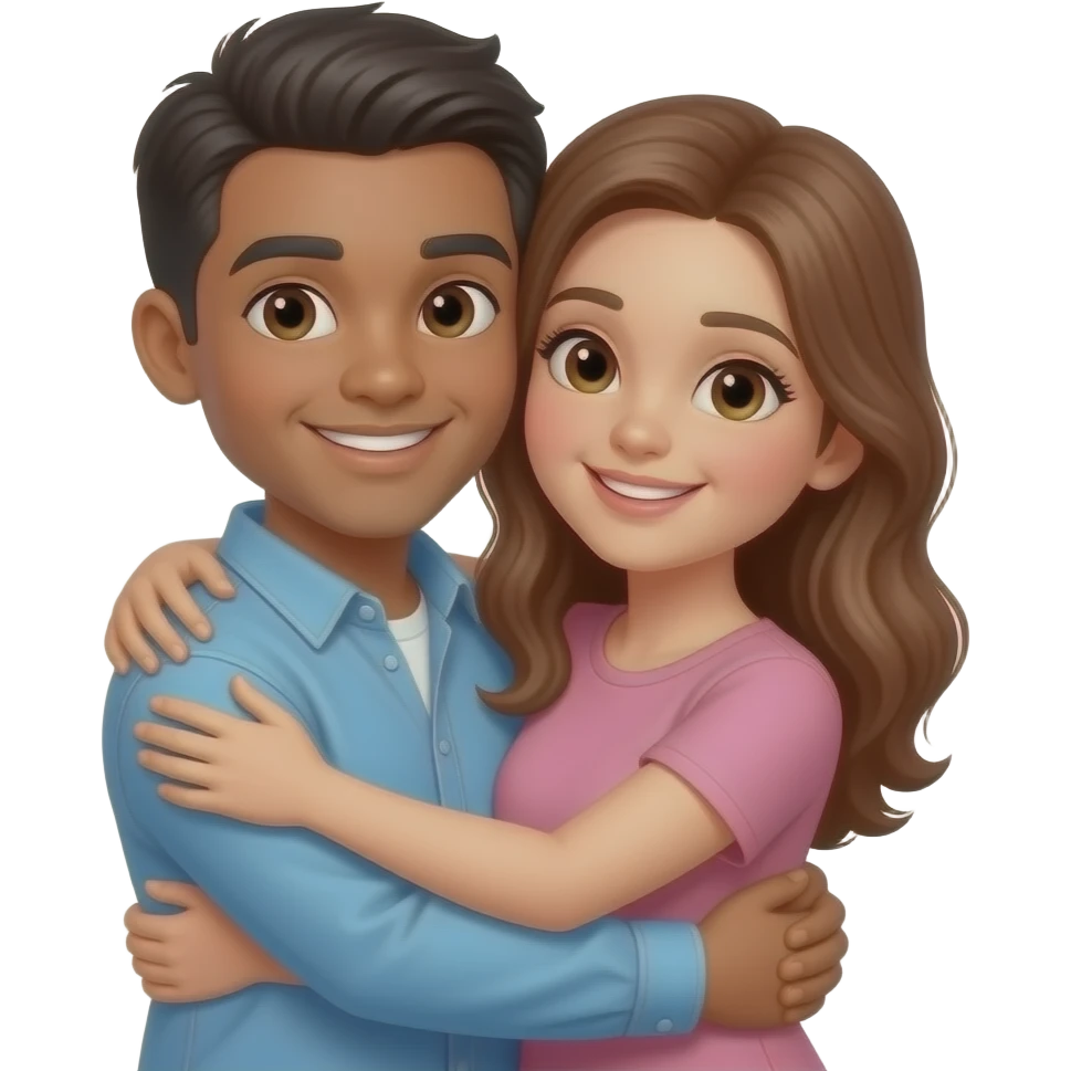 hugging people emoji