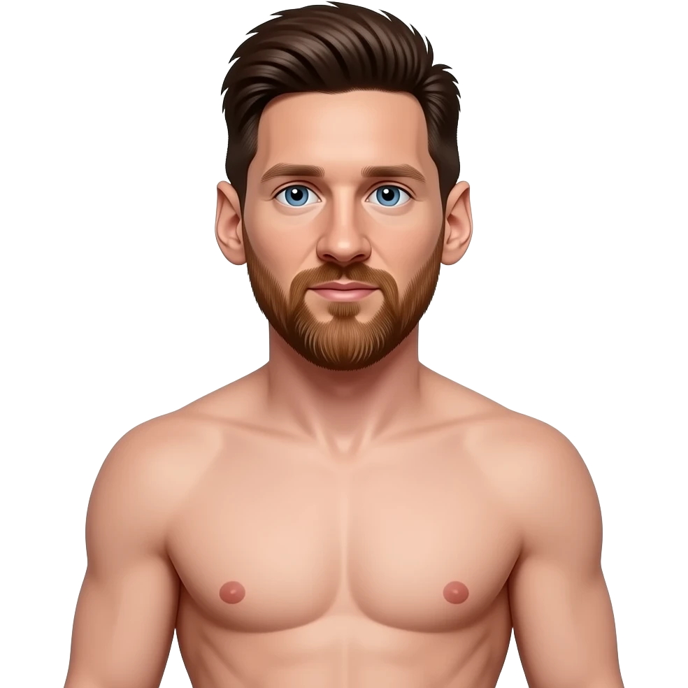 messi  full body all naked emoji